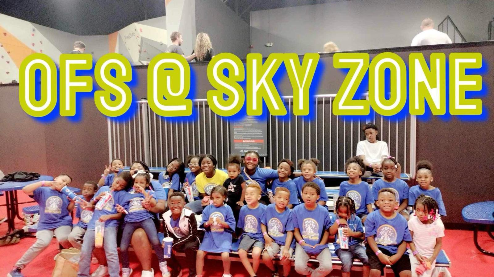 Group photo of kids in our daycare in lansing, Illinois
